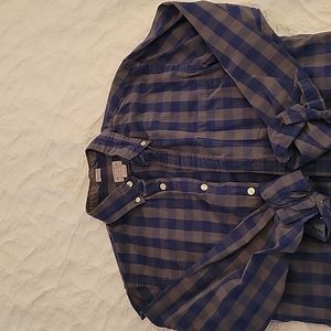 J.Crew small gingham sport shirt